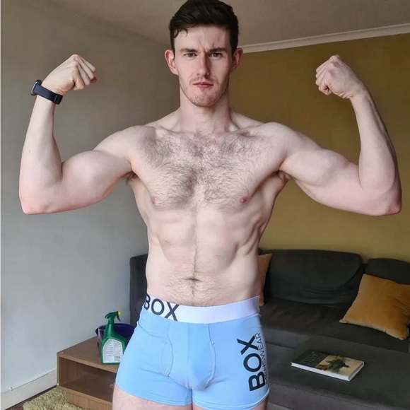 BoxMenswear Medium NWT Blue Boxer Briefs - Picture 10 of 12